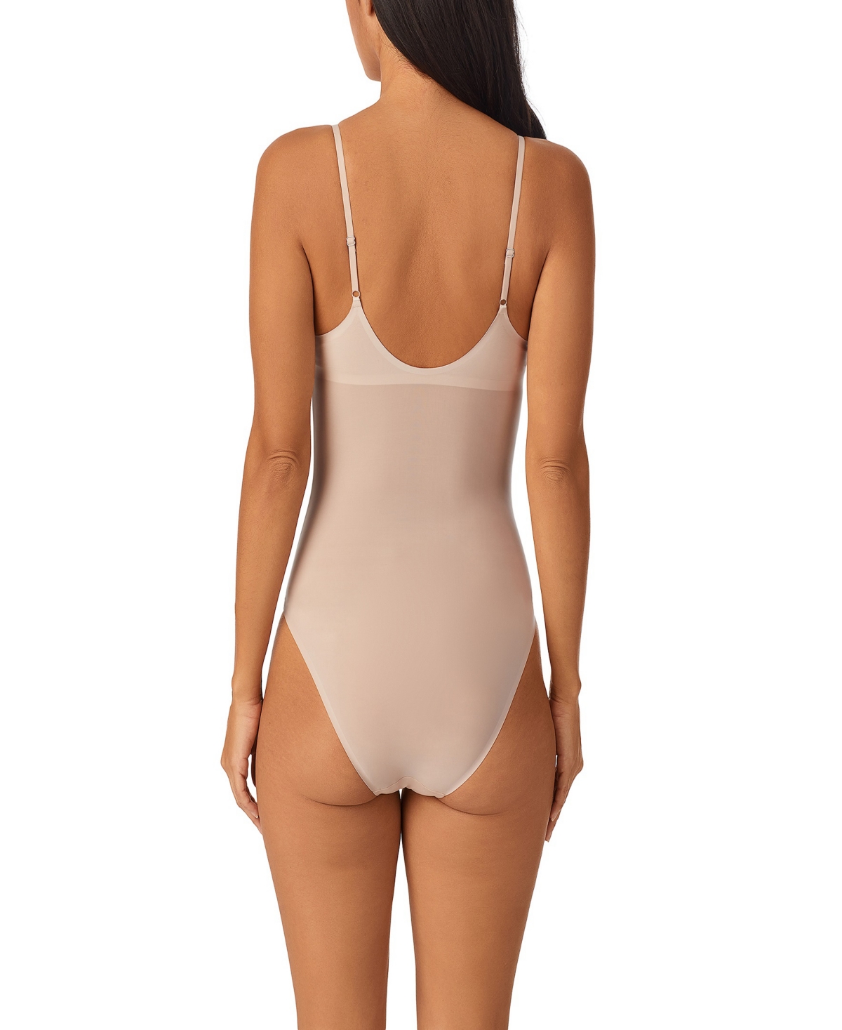 Shop On Gossamer Women's Heavenly Stretch Bodysuit In Champagne