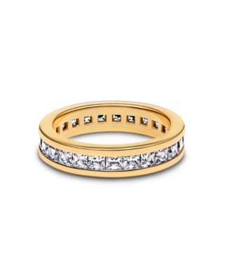 Eternity Channel 14K Gold-Plated Ring