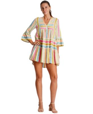 Women's Calypso Striped Kaftan