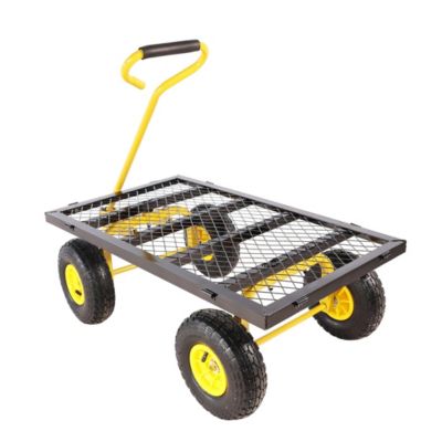Wagon Cart Garden cart trucks make it easier to transport firewood