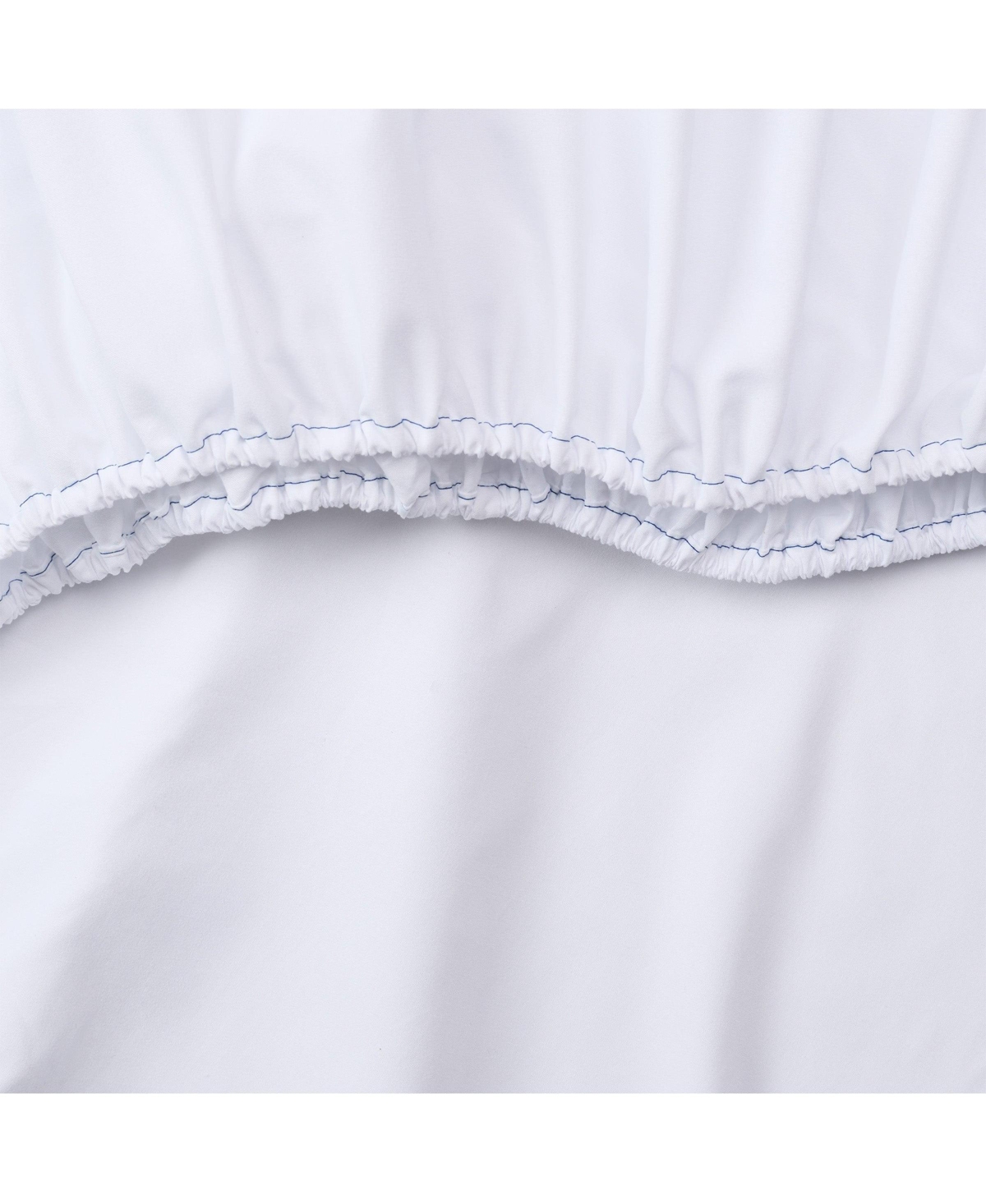 Host & Home Cotton Sateen Bed Sheets (6 Pack), Flat and Fitted Options, White, 300 Thread Count