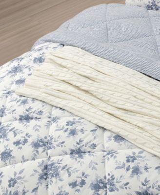 Layla Floral-Print 4-Pc, Comforter Sets