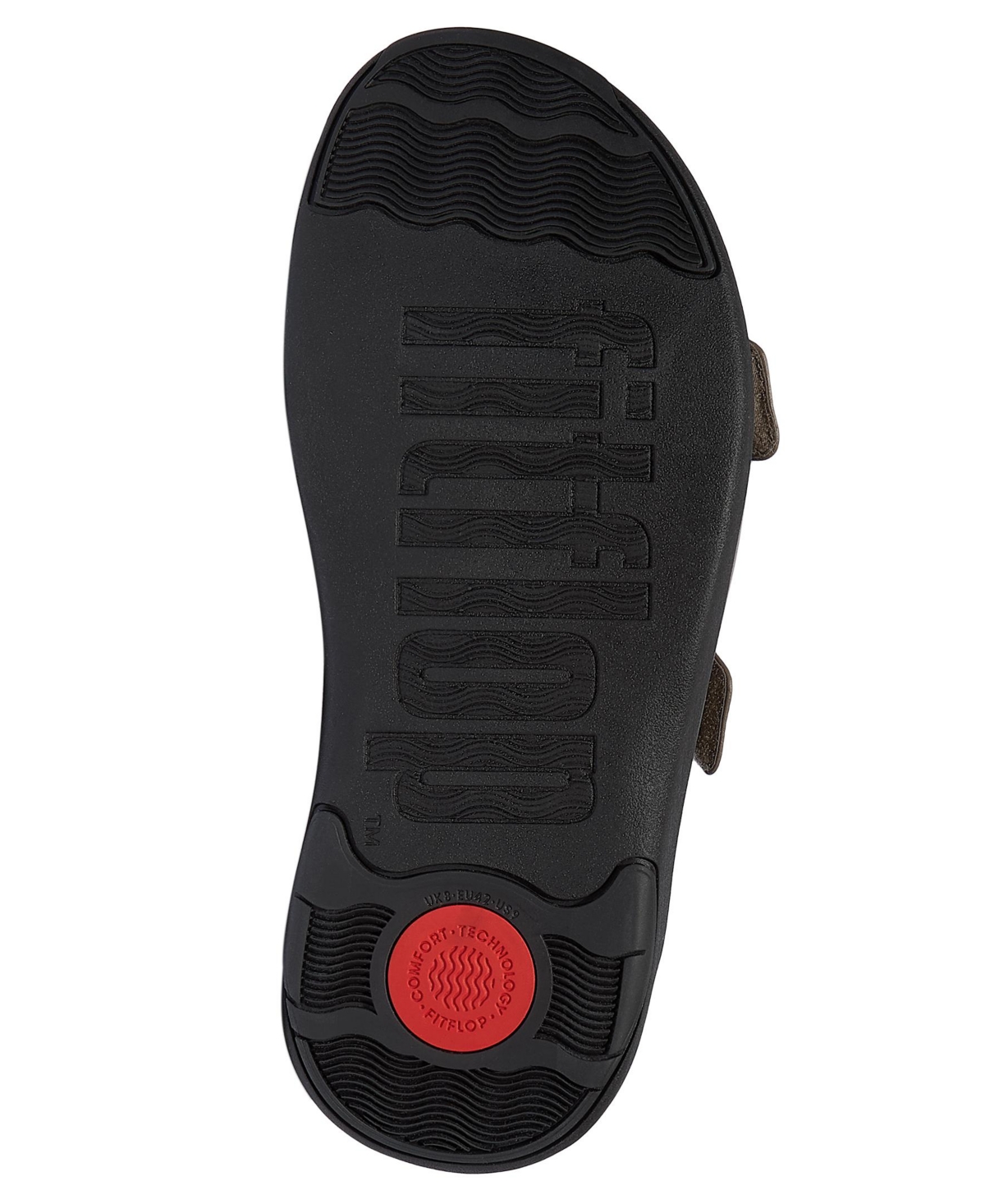 Fitflop Men's F-mode Go Adjustable Sandals In Java Java