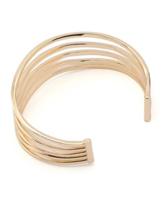Layered Wire Cuff Bracelet