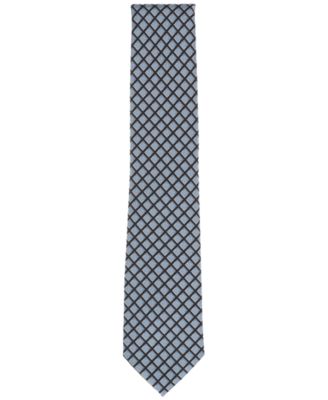 Perry Ellis Men's Buttaro Grid-Pattern Tie