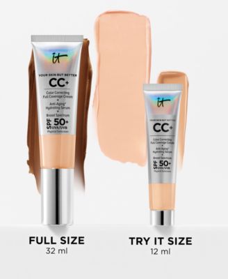 IT Cosmetics CC+ Cream with SPF 50+ Travel Size