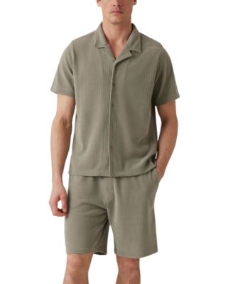 Men's Baron Textured Knit Shirt