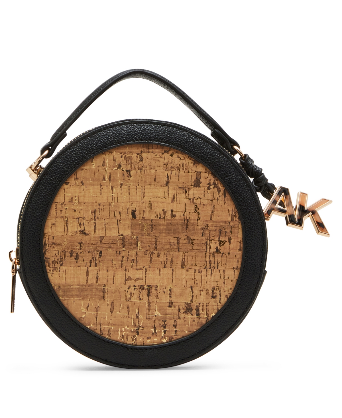 ANNE KLEIN CORK CIRCLE SMALL CROSSBODY BAG 