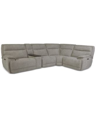 Ozryn Zero Gravity Fabric Sectional Collection, Created for Macy's