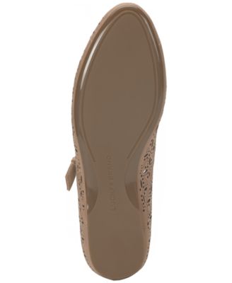 Women's Cyrena Eyelet Mary Jane Ballet Flats