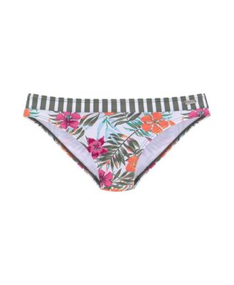 Women's Contrast Classic Bikini Swimsuit Bottom