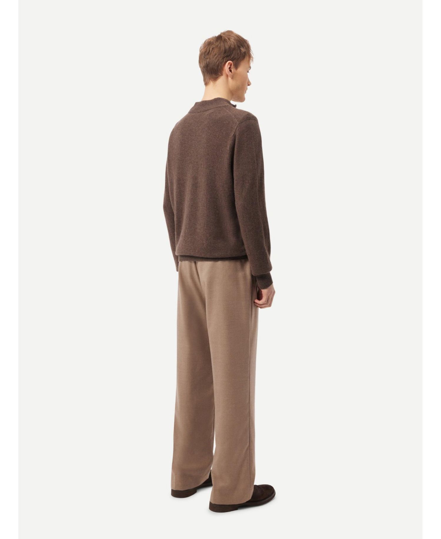 Men's Cashmere Half-Zip Sweater