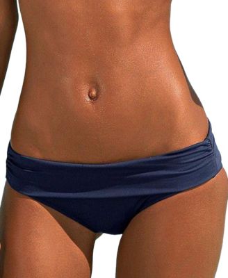 Women's Fold Over Classic Bikini Swimsuit Bottom