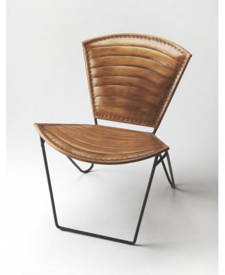 Sleek Faux Leather Side Chair for Versatile Home or Office Use