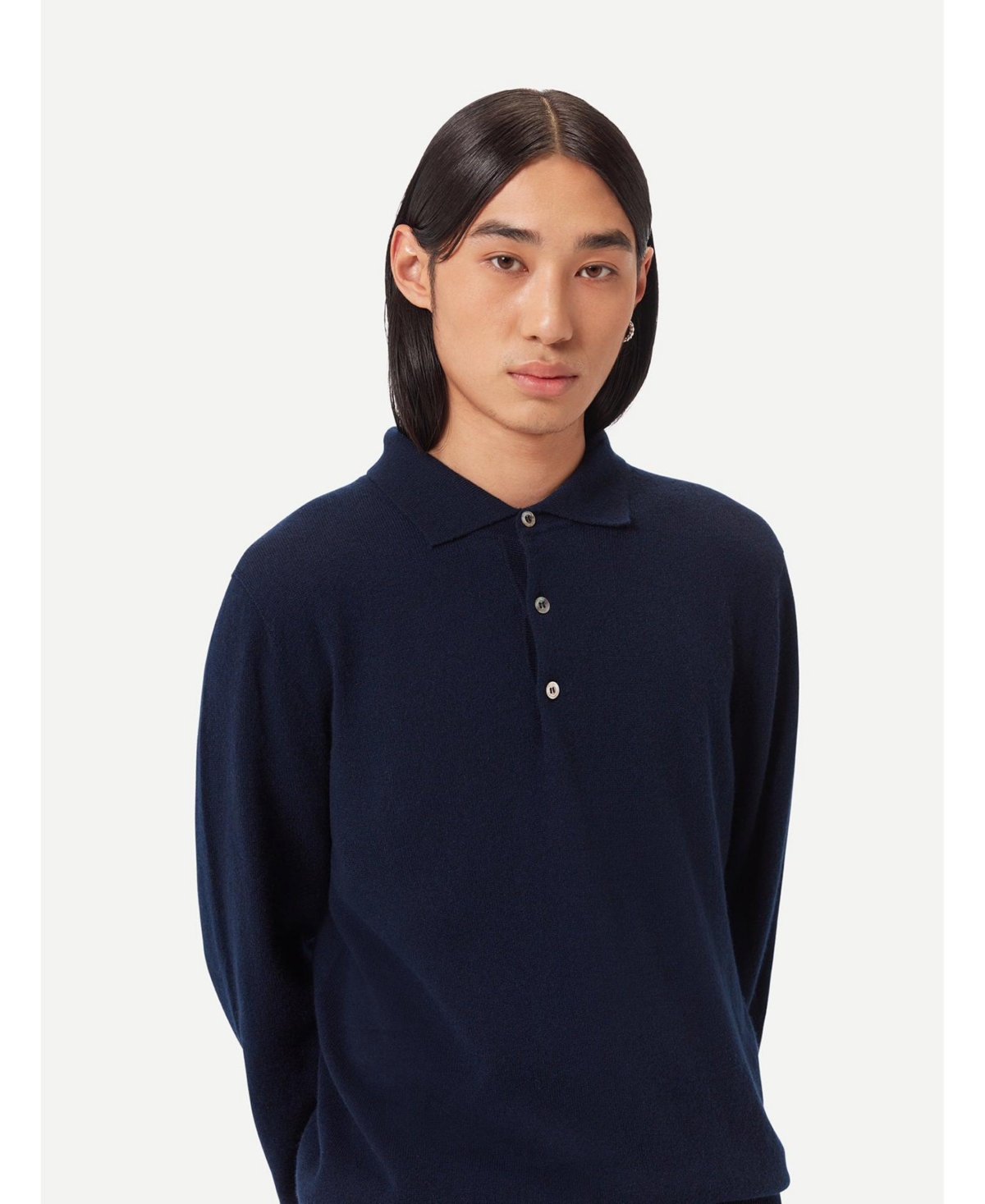 Gobi Cashmere Men's Polo Neck Sweater