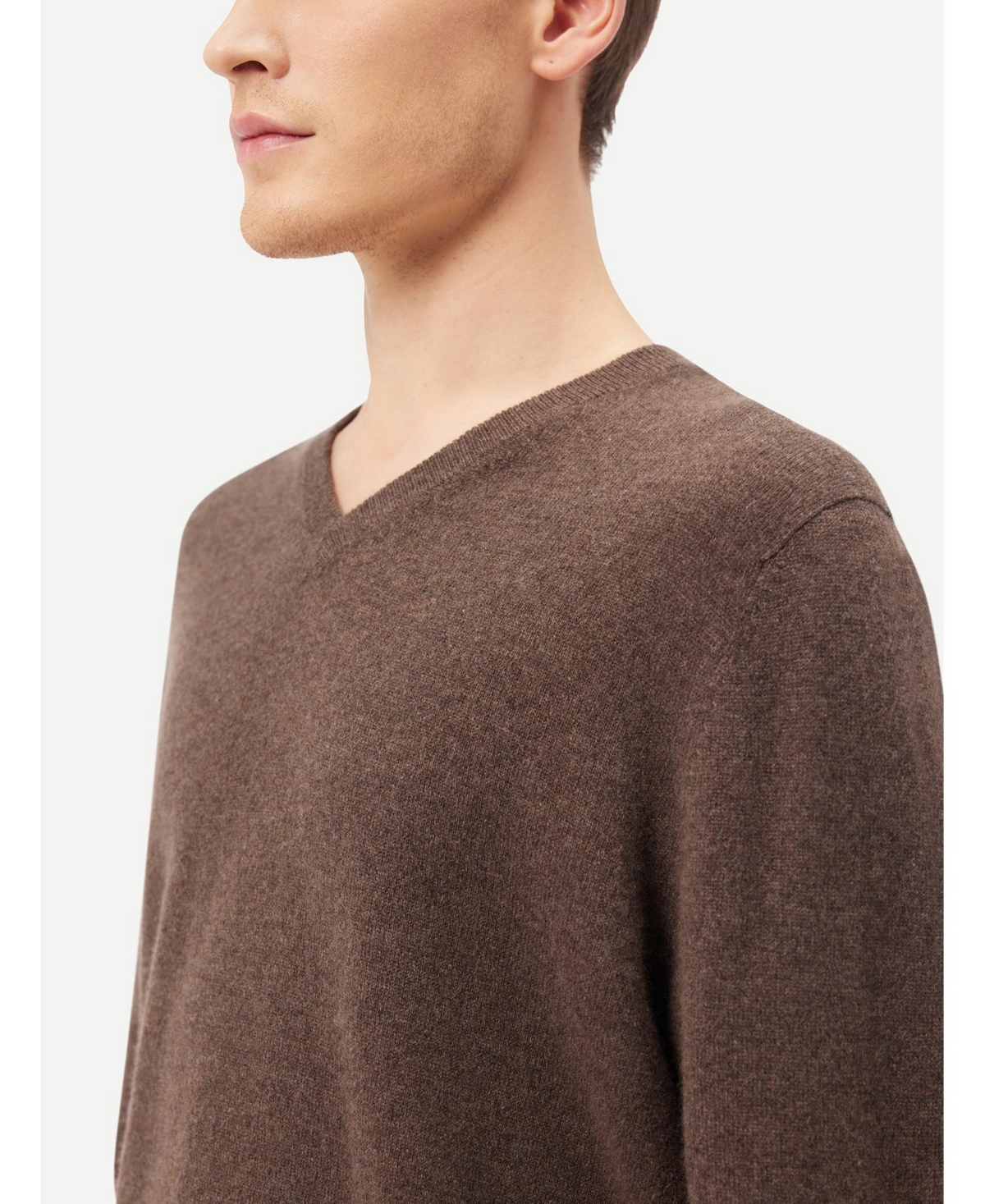 Gobi Cashmere Men's Essential V-Neck Sweater
