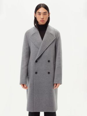 Men's Double-Breasted Cashmere Coat for Men