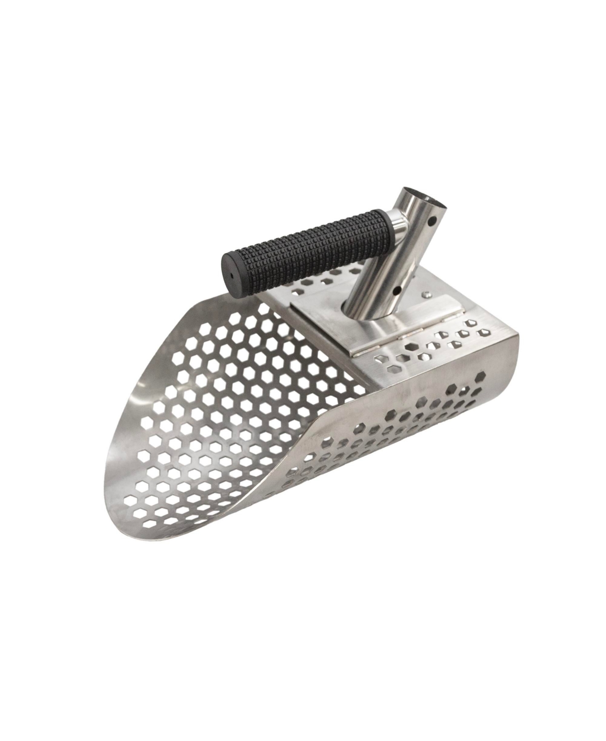 Stainless Steel Sand Scoop with Handle - Silver base