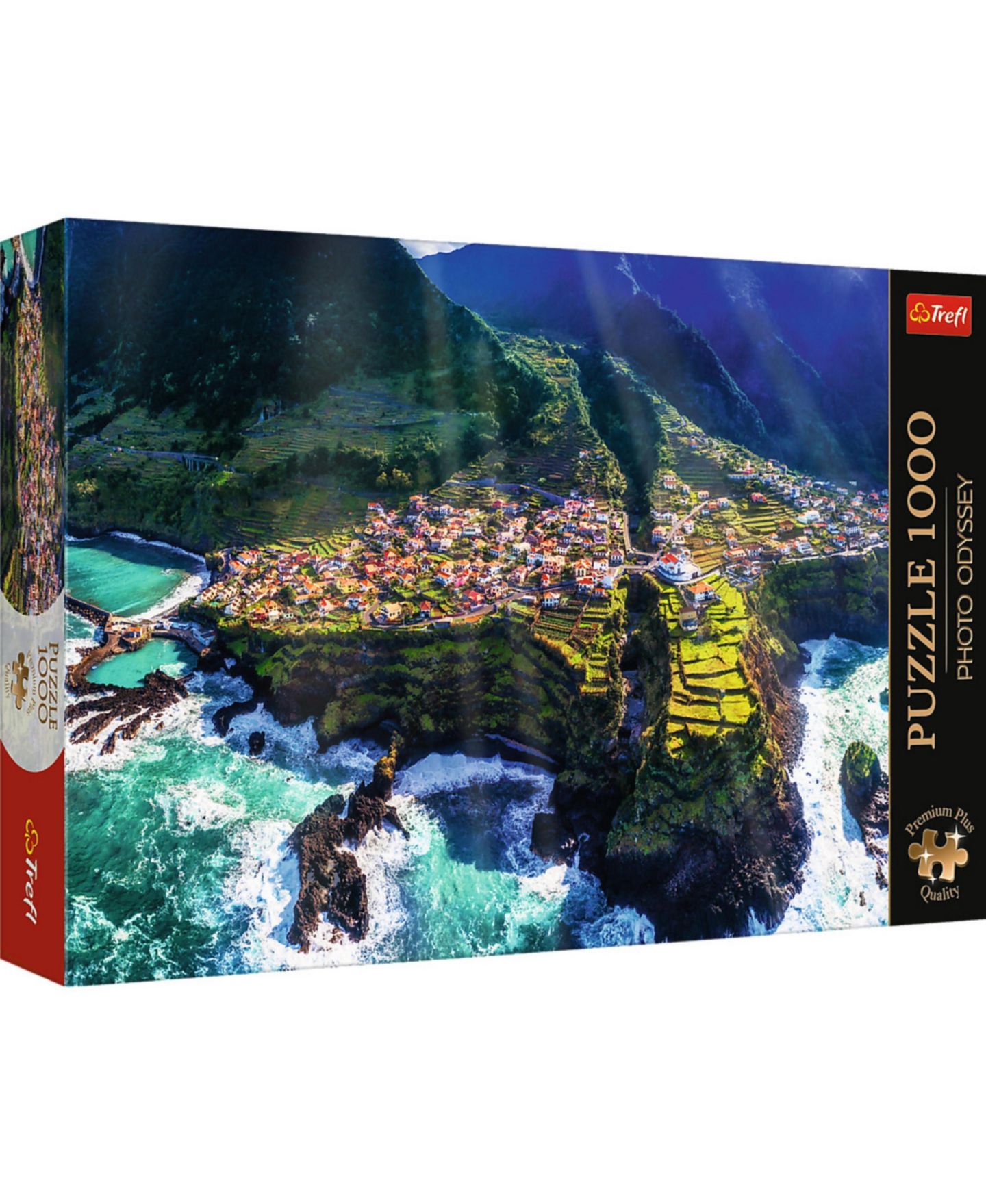 Детская игрушка Trefl Photo Odyssey Madeira Island, Portugal 1000-Piece Puzzle, Ages 12+, цвет: Разноцветный — фото 1