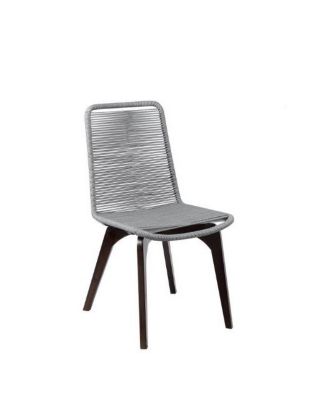 Set of Two Solid Wood Dining Chairs – Perfect Outdoor Seating for Deck & Patio