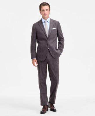 Men's Modern-Fit Stretch Fall Suit