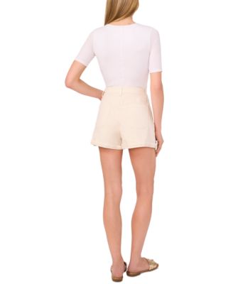 Women's High-Rise Denim Shorts