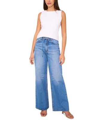 Women's Tie-Back Sleeveless Top