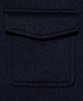 Women's Pockets Detail Wool-Blend Jacket