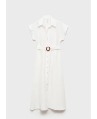 Women's Linen Shirt Dress