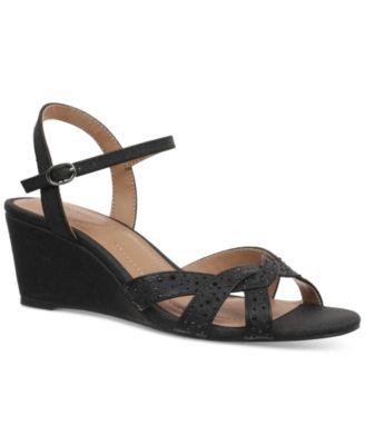 Women's Greyy Wedge Sandals, Exclusively at Macy's