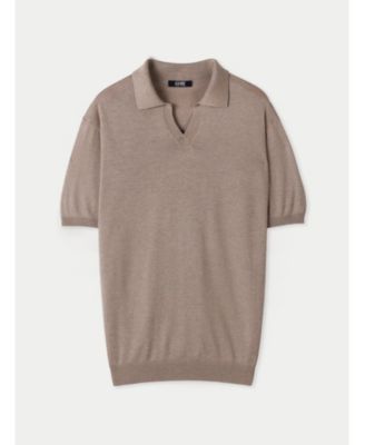 Men's Silk Cashmere Polo Shirt