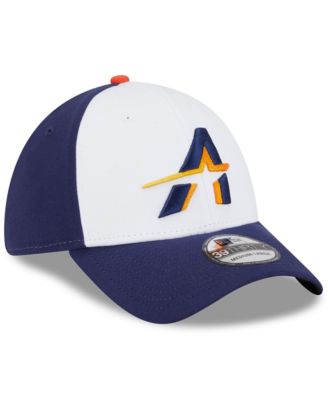 Men's White/Navy Houston Astros 2025 City Connect 39THIRTY Flex Hat
