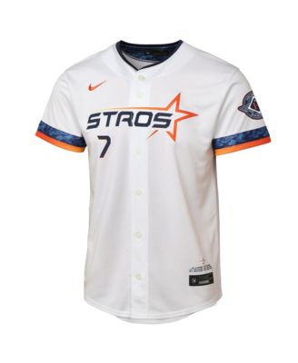 Big Boys and Girls Craig Biggio White Houston Astros 2025 City Connect Limited Player Jersey