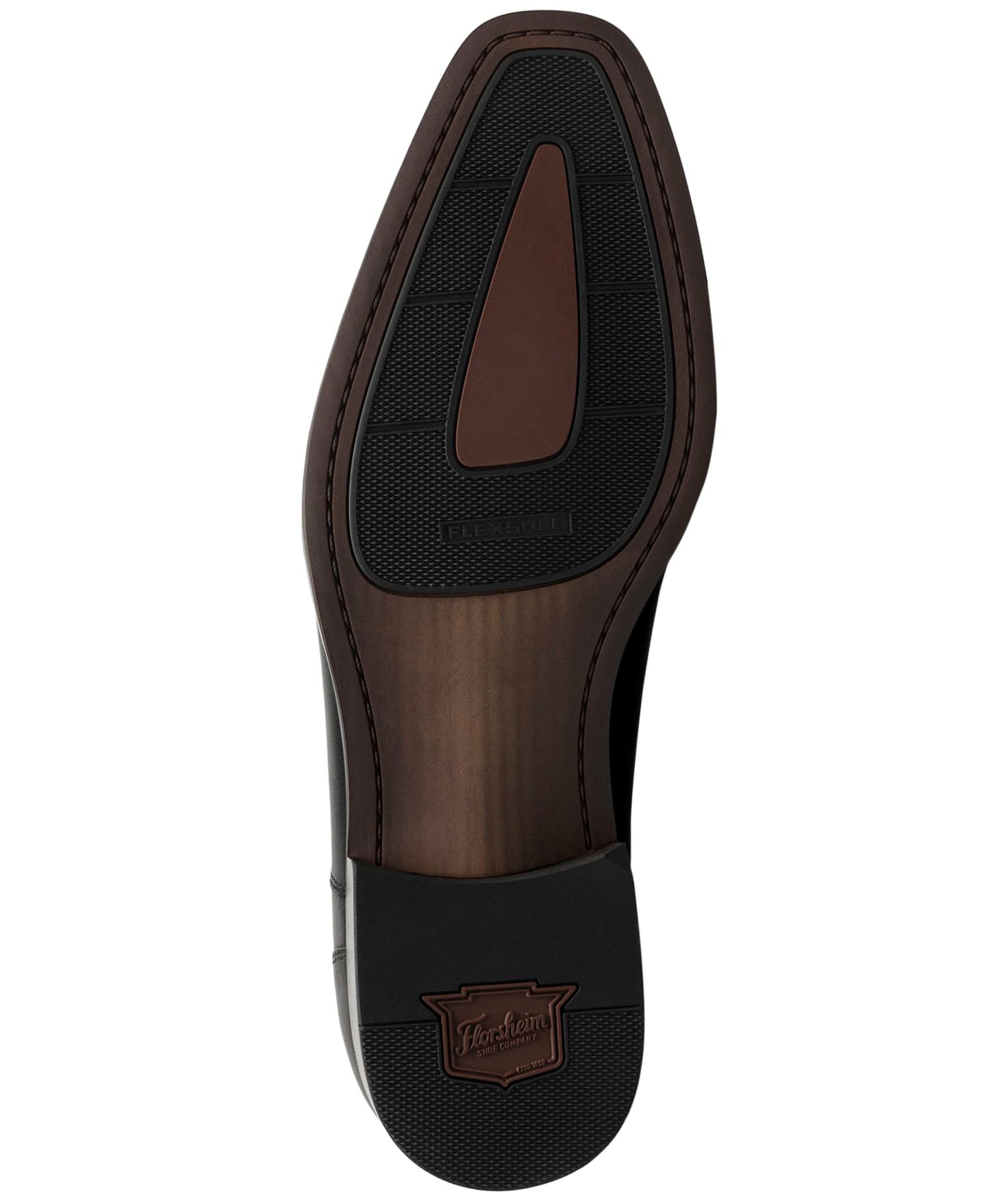 Мужские кроссовки Florsheim Men's Sorrello Cap Toe Balmoral Oxford Dress Shoe, цвет: Чёрный — фото 7