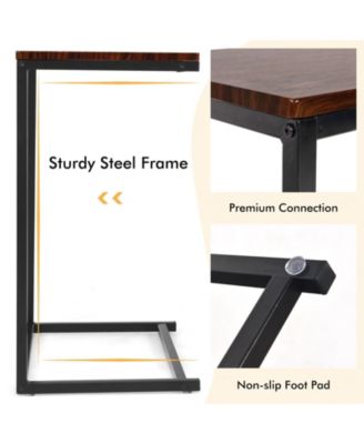 26 Inch Beside Sofa Laptop Holder End Stand Desk