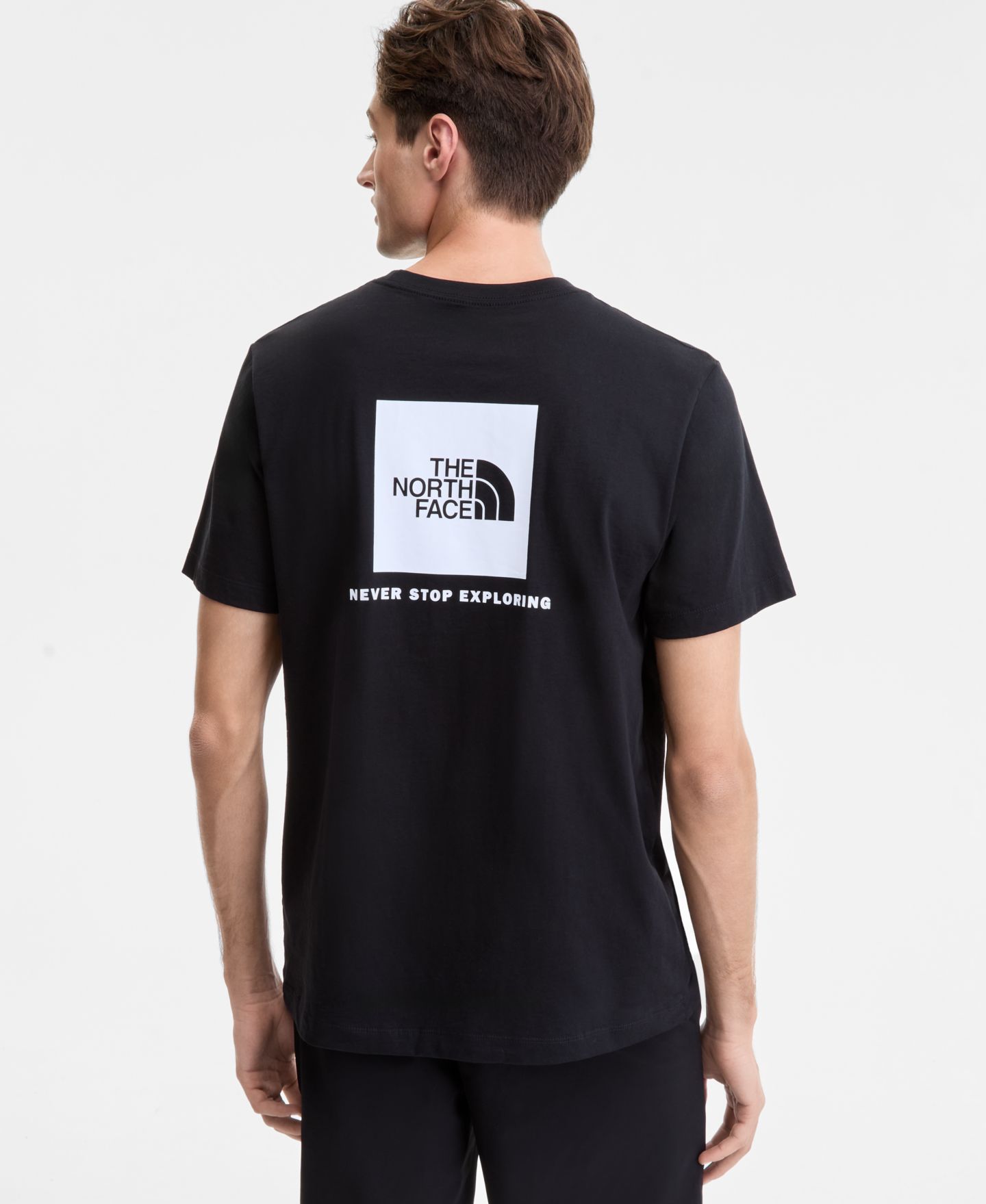 Мужская футболка The North Face Evolution Box Never Stop Exploring® Graphic, цвет: Чёрный — фото 5