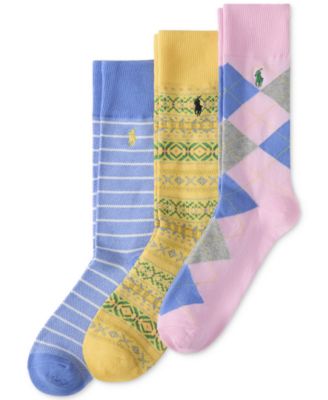 Polo Ralph Lauren - Men's Pastel Patterns Socks Gift Box