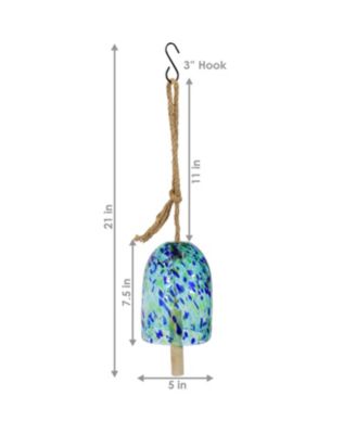 Outdoor Natural Melody Glass Wind Bell Chime