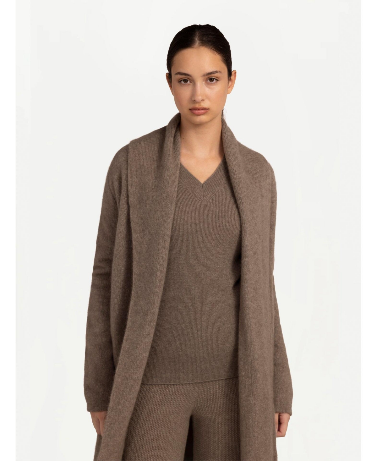 Gobi Cashmere Women's Shawl Collar Cardigan