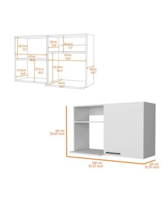 Accent Cabinet with 2 Shelves – Functional Storage