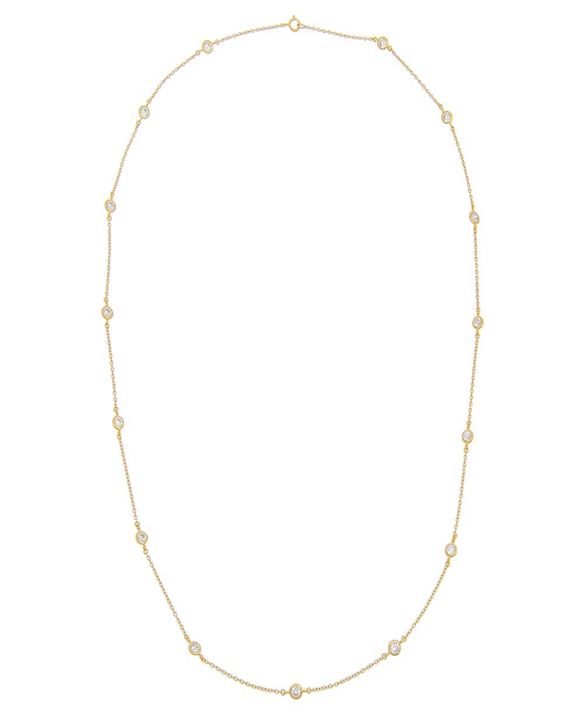 By Adina Eden Diamond By The Yard Necklace