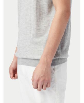 Men's Cashmere Silk Polo Shirt