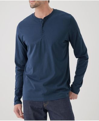 Men's Organic Cotton Softspun Long Sleeve Henley