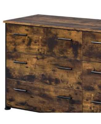 Double Dresser with 6 Drawers – Modern and Functional
