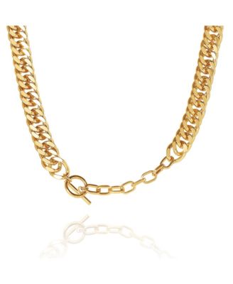 Chunky Statement Gold Chain Necklace