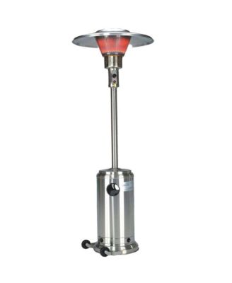 Cylindrical Pole 40000 BTU Propane Patio Heater for Decks and Patios