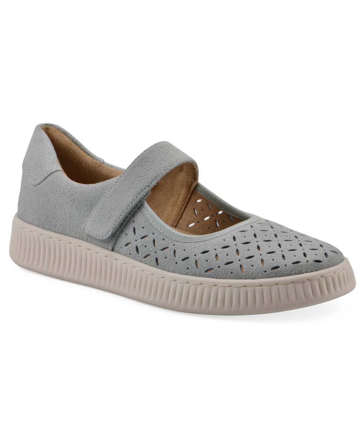 Women's Doubles Mary Jane Sneakers - Light Blue