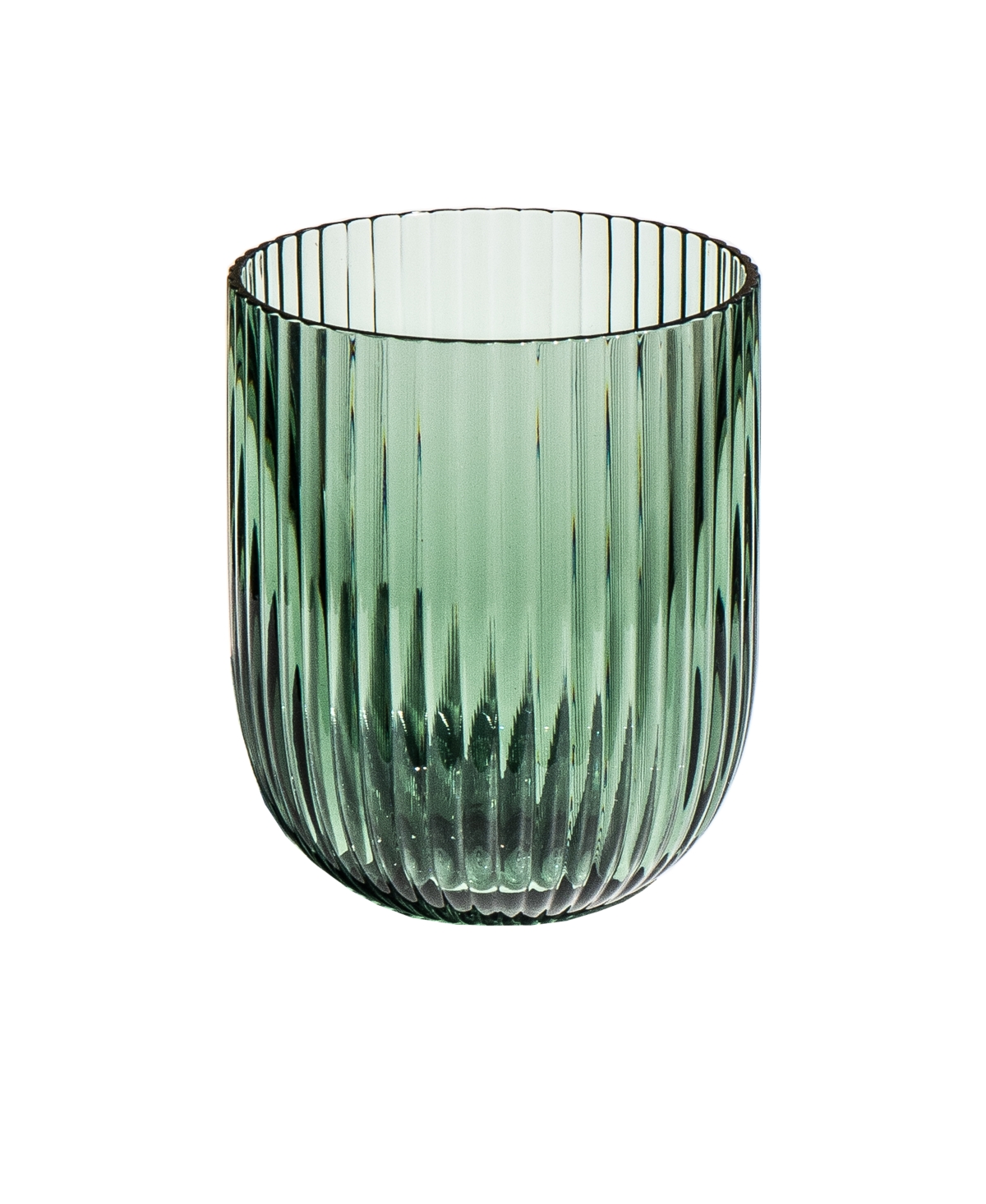 Tarhong Mesa Stemless Glasses, Set Of 6 In Green
