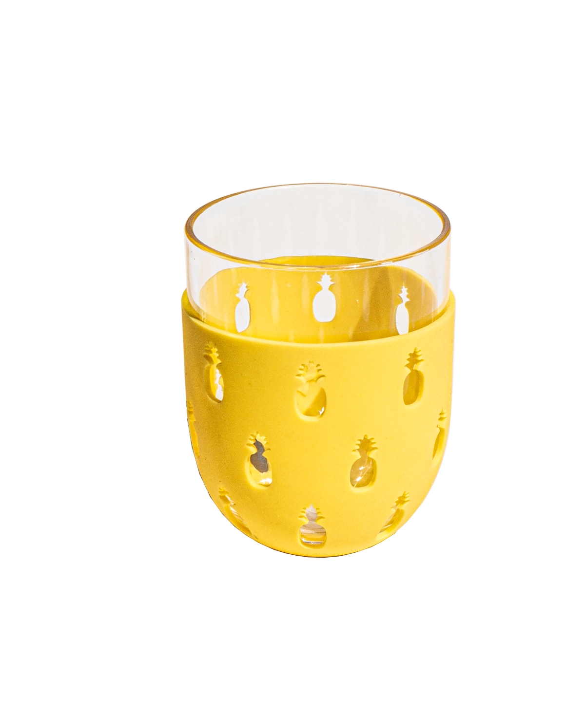Tarhong Party Sleeve Stemless Glasses, Set Of 6 In Yellow