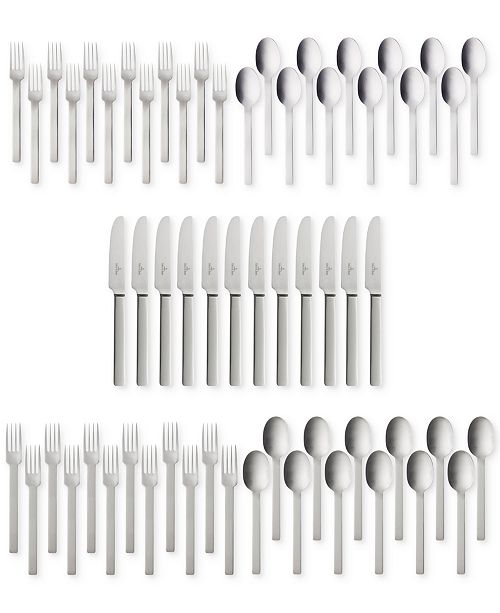 Villeroy & Boch Flatware 18/10, One 60 Piece Set & Reviews Flatware
